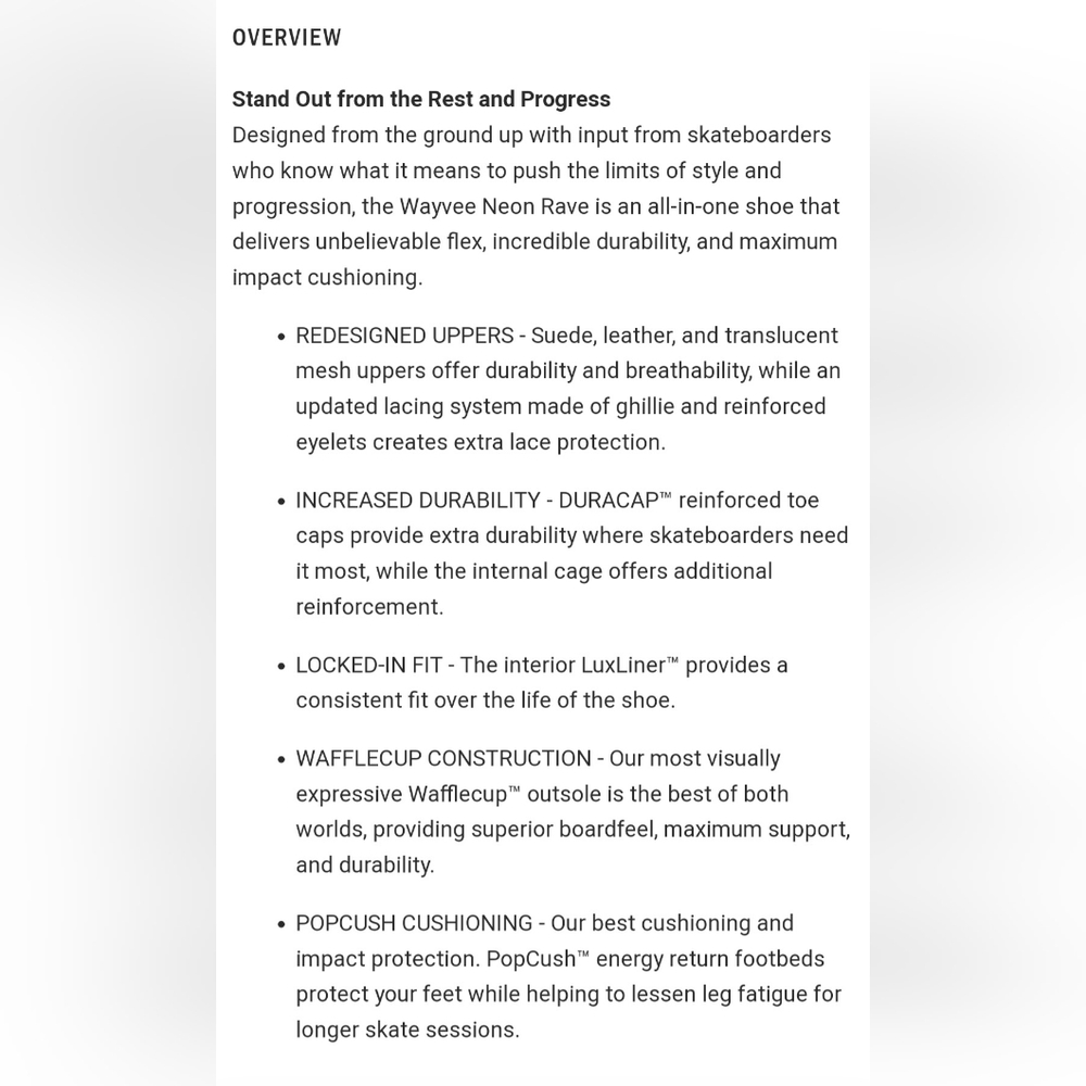 Vans Wayvee Neon Rave *NWT in Box* - Picture 8 of 10